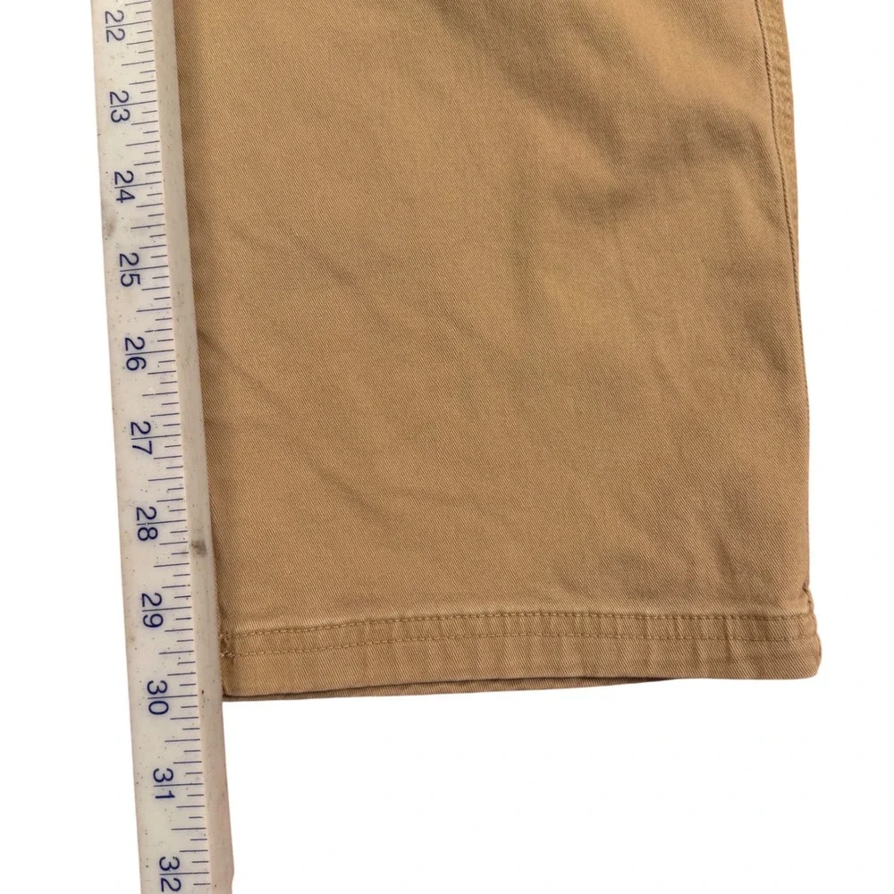 Columbia Mens Utility Khaki Pants Tan Straight‎ Leg Workwear 36x32